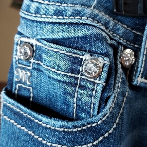 Miss Me jeans size 27 skinny Ins31 style JV817252 - Picture 14 of 15